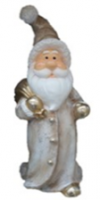 Фигура Дед мороз с мешком подарков в правой руке Н-62см 501121